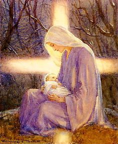 Maria med Jesusbarnet Frelsaren
