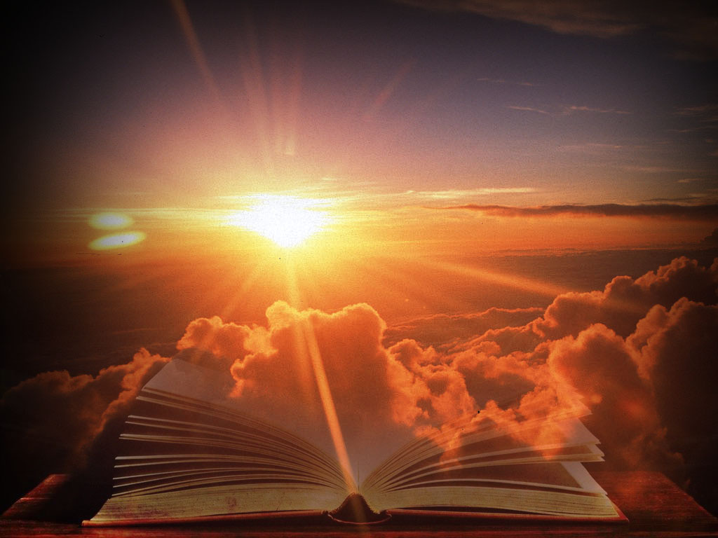 Bibel solnedgang