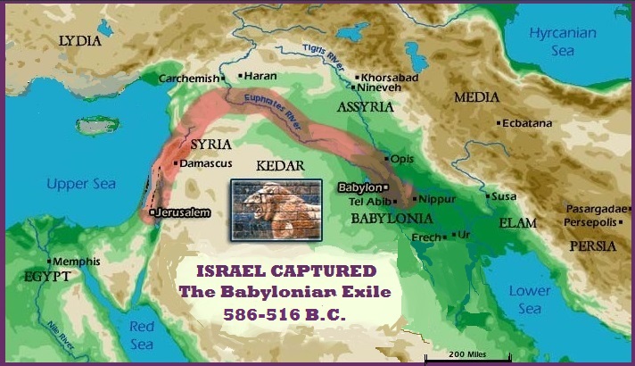 Kart Profeten Daniels bok