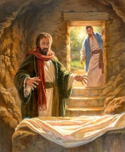 Peter og Johannes tom grav